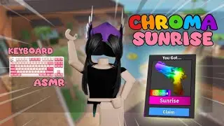 CHROMA SUNRISE GAMEPLAY *INSANE TRICKSHOTS* + KEYBOARD ASMR