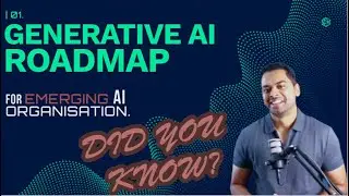 Generative AI Roadmap for Emerging AI Organization #genai #awsbedrock #aws