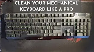 CLEAN Your Mechanical Keyboard Like a Pro - Fast & Safe!
