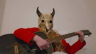 just playing guitar
