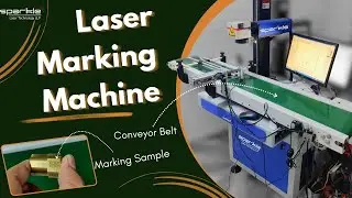 Fiber / Co2 / UV Laser conveyor belt continue Laser marking machine For fast production