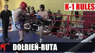 Finał MP K-1 (-81kg): Bartosz Dołbień vs Kamil Ruta