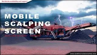 How a Scalping Screening Machine Performs | Boratas BPS-101 on Iron Ore Quarry in Ukraine
