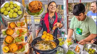 Most Viral Didi Ka Mumbai Style Vada Pav & Ulta Vada Pav Making Rs. 30/- Only l Delhi Street Food