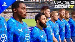 Геймплей Cricket 26 для PS5 PRO | Англия против Австралии в Lords 4K