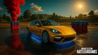 🔴 PUBG PC: Showing off new PORSCHE PANAMERA in the lobby !!
