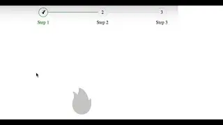 Step progress bar Tutorial, CSS