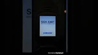 Samsung SGH-X461 recharge battery (open) #shorts
