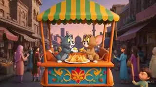 Toot Batoot (Tom & Jerry) in Faisalabad Enjoying Smosas