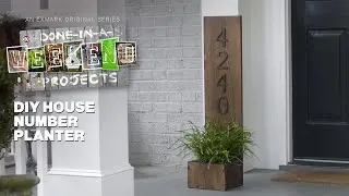 How to Build a DIY House Number Planter | Done-In-A-Weekend Projects | Exmark