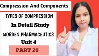 Compression & Compaction in Modern Pharmaceutics | M.Pharm Unit‑4