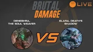 Brutal Damage Weekly Warmahordes - Deneghra3 vs Elara2