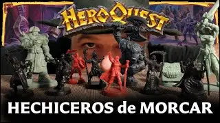 Miniaturas de LOS HECHICEROS DE MORCAR de Heroquest #heroquest #wizardsofmorcar #new #expansion