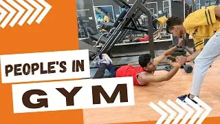TYPES OF PEOPLE IN GYM | PEOPLE'S IN GYM | YOUTH TROUBLE MAKERS | YTM