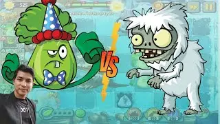 [Pvz2] Bonk Choy power up Vs Average #illigeble #plantsvszombies2