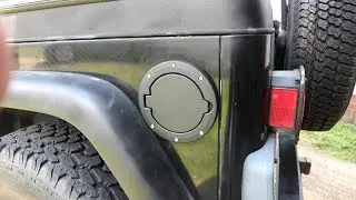 New Gas Door on the Jeep TJ