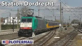 Treinverkeer op station Dordrecht, 04-05-2016 (Treinen Compilatie)