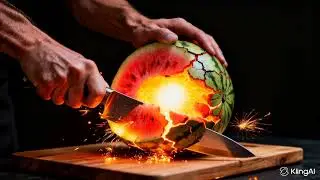 ASMR FRUIT CUTTING SOUNDs WATERMELON #shorts #viralshorts #frozenglass #frozenfruitcuttingasmr #asmr