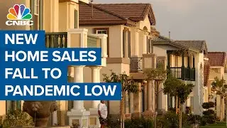 New home sales drop 6.6%, vs. 3.4% increase expected