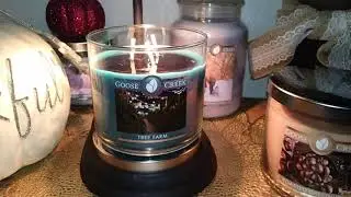 Tree Farm🌲 Goose Creek Candle review Nov 2019