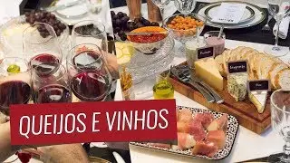 VLOG RECEBENDO AMIGOS PARA JANTAR | QUEIJOS, VINHOS E RISOTO
