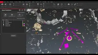 Cyclone 3DR (2021.2): Manual classification of points.
