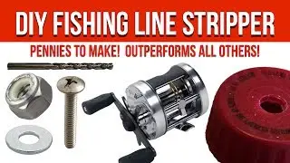 DIY Fishing Line Stripping Tool Works Better Than All Others