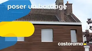 Poser un bardage extérieur en bois (Castorama)