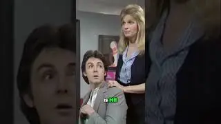 When Paul McCartney Did Comedy with Linda on Christmas TV 🎅  #shorts #thebeatles #beatles