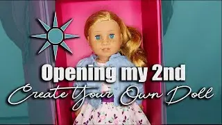 opening my 2nd create your own doll || American Girl
