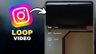 How To Loop Video On Instagram Story in SECONDS!