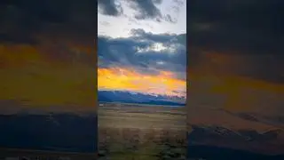 Craziest Colorado Mountain Sunset 🌅 #colorado #coloradosunset #sunset