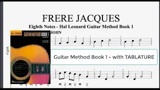 BROTHER JOHN - Hal Leonard Guitar Method Book 1 - with TABS