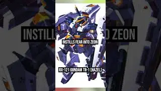 RX 121 Gundam TR 1 Hazel #gundam #advanceofzeta #anime #hazelgundam #universalcentury #uc0083