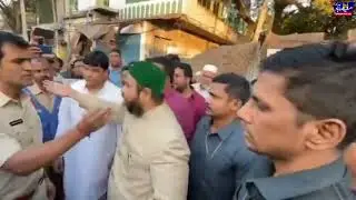 GHMC conducted encroachment demolition drive in Afzalgunj/MIM Protest