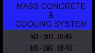 MASS CONCRETE