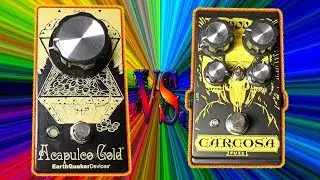 Earthquaker Devices Acapulco Gold Fuzz vs Digitech DOD Carcosa Fuzz Shootout