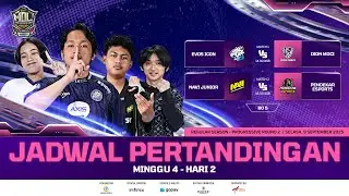 🔴LIVE | MDL ID S12 | Progressive Round | Putaran 2 Hari 2