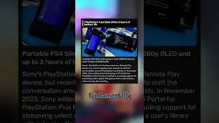 Handheld PS4