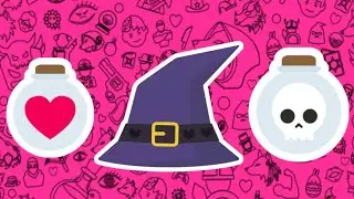 Playing as the Witch in Sandbox Wolvesville