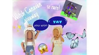 WITCH CARAVAN GIVEAWAY! Giveaway! Adopt Me! Roblox!