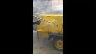 Spalare / Sablare mixta cu jet de apa sub presiune