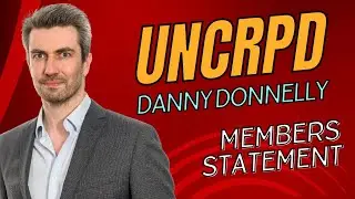 Danny Donnelly Raises UN Committee's CRPD Criticism of UK Government and Northern Ireland Executive