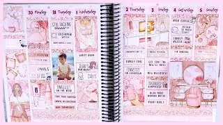 Занимательное планирование воспоминаний вместе со мной! | Коллекция Blush от Glam Planner