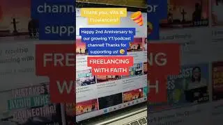 Freelancing with Faith turns 2!!! #freelancingph #virtualassistant #wfh #workfromhome #catholic