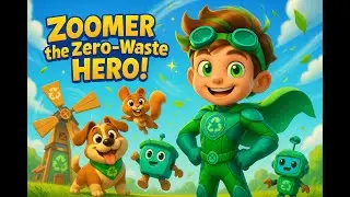Zoomer the Zero-Waste Hero &ndash; Official Trailer | Eco Superhero Adventure for Kids #facts
