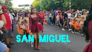 Independence of El Salvador parade