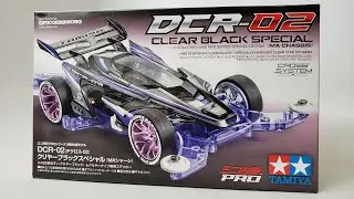 【ミニ四駆】Tamiya Mini 4WD Kits: DCR-02 Clear Black Special