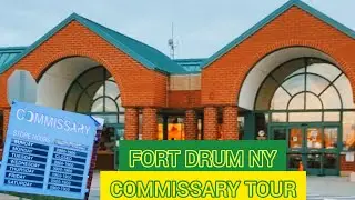 #FORTDRUMNY #COMMISSARY FORT DRUM NY COMMISSARY TOUR.