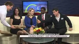 Good Day Columbia surprises their meteorologist on National Weather Person Day